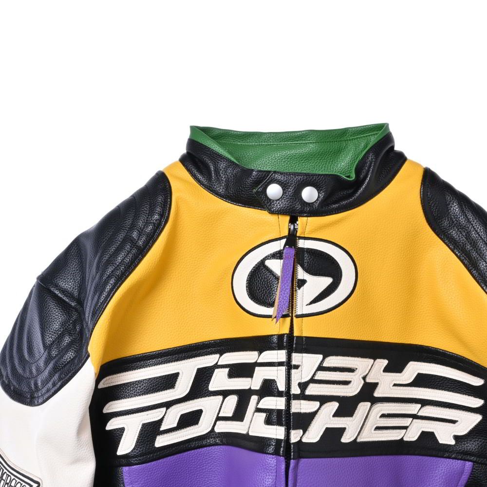 T.C.R BY TOUCHER UNITY MOTO レザー ジャケット - メルカリ
