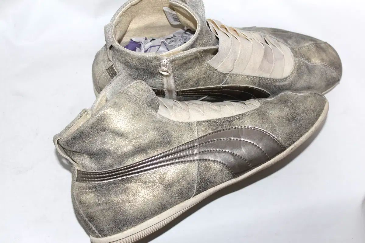 Puma Eskiva Mid Metallic Silver PUMA プーマ ミッドトップ