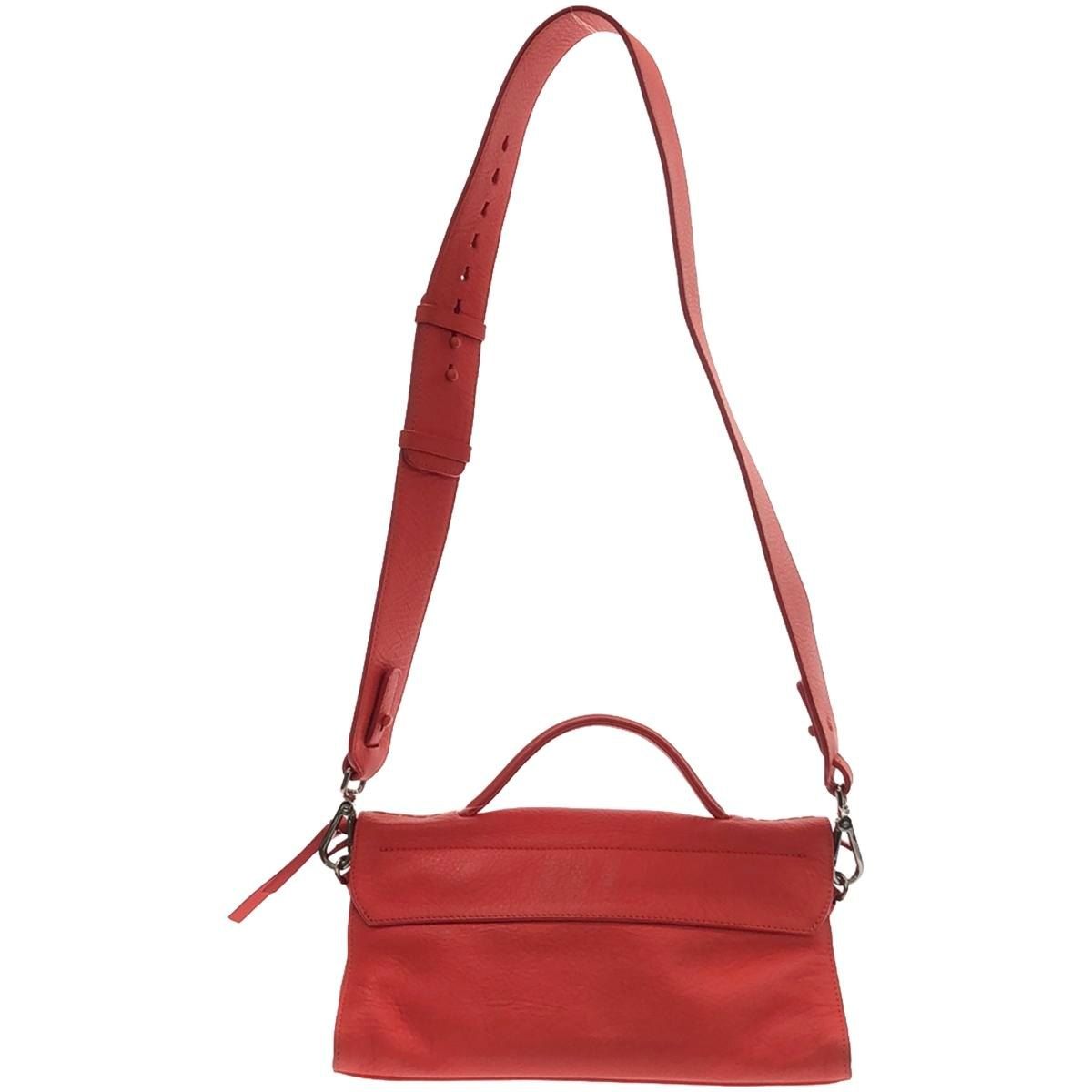 ZANELLATO ザネラート NINA 2WAYショルダーバッグ オレンジ系 - メルカリ