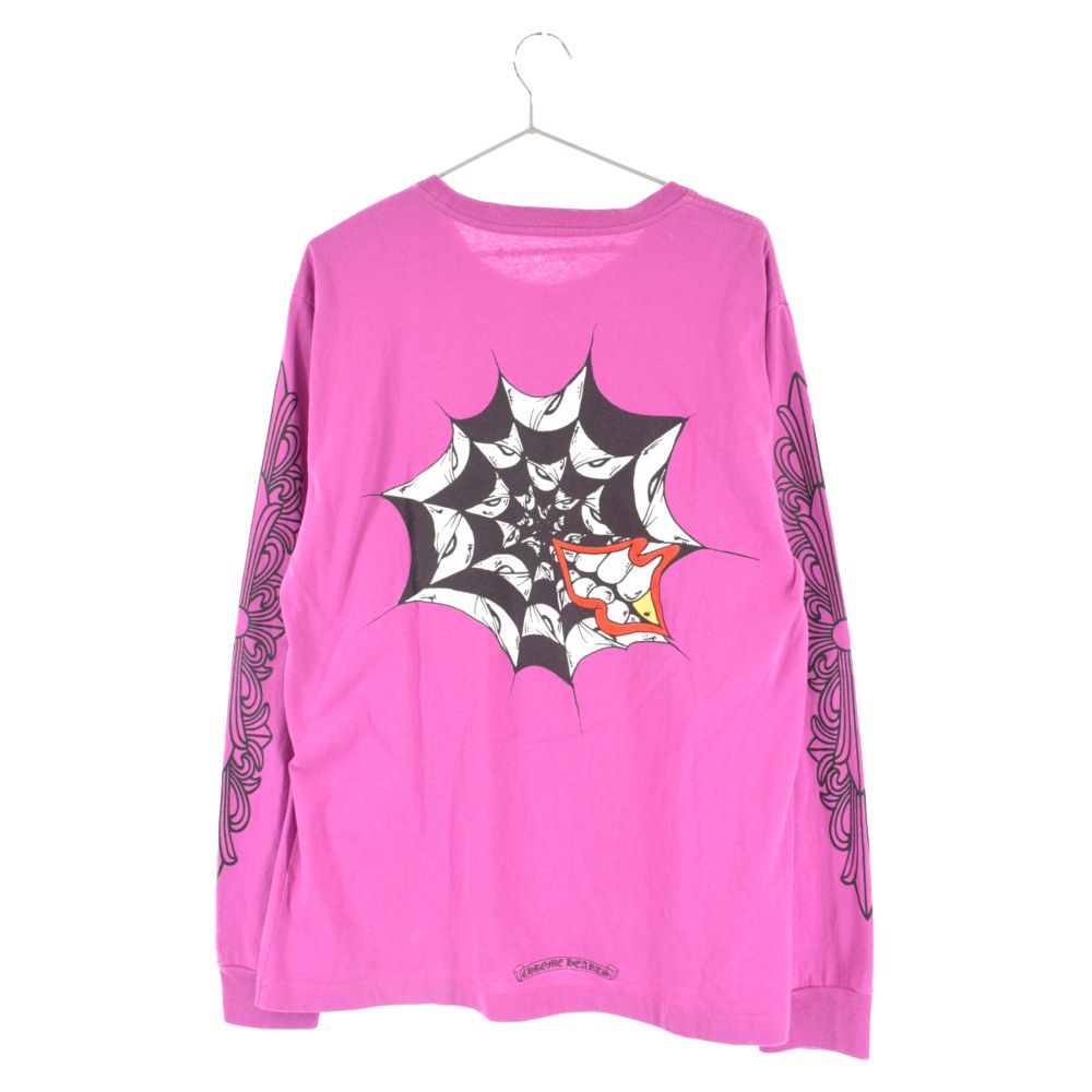 CHROME HEARTS (クロムハーツ) 21SS×MATTY BOY Spider Web L/S Tee