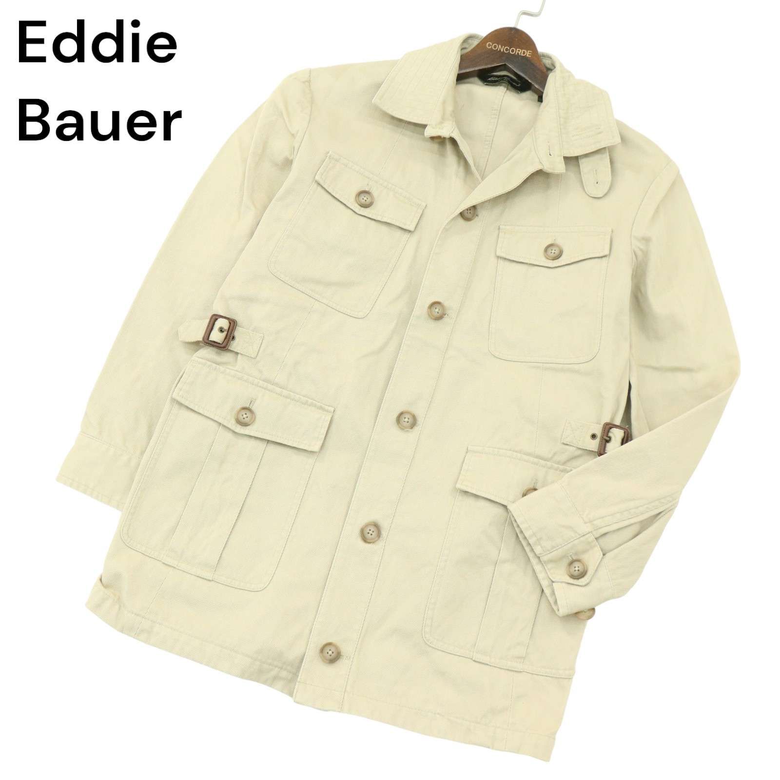 Eddie Bauer エディーバウアー 通年☆ コットン ワーク サファリ