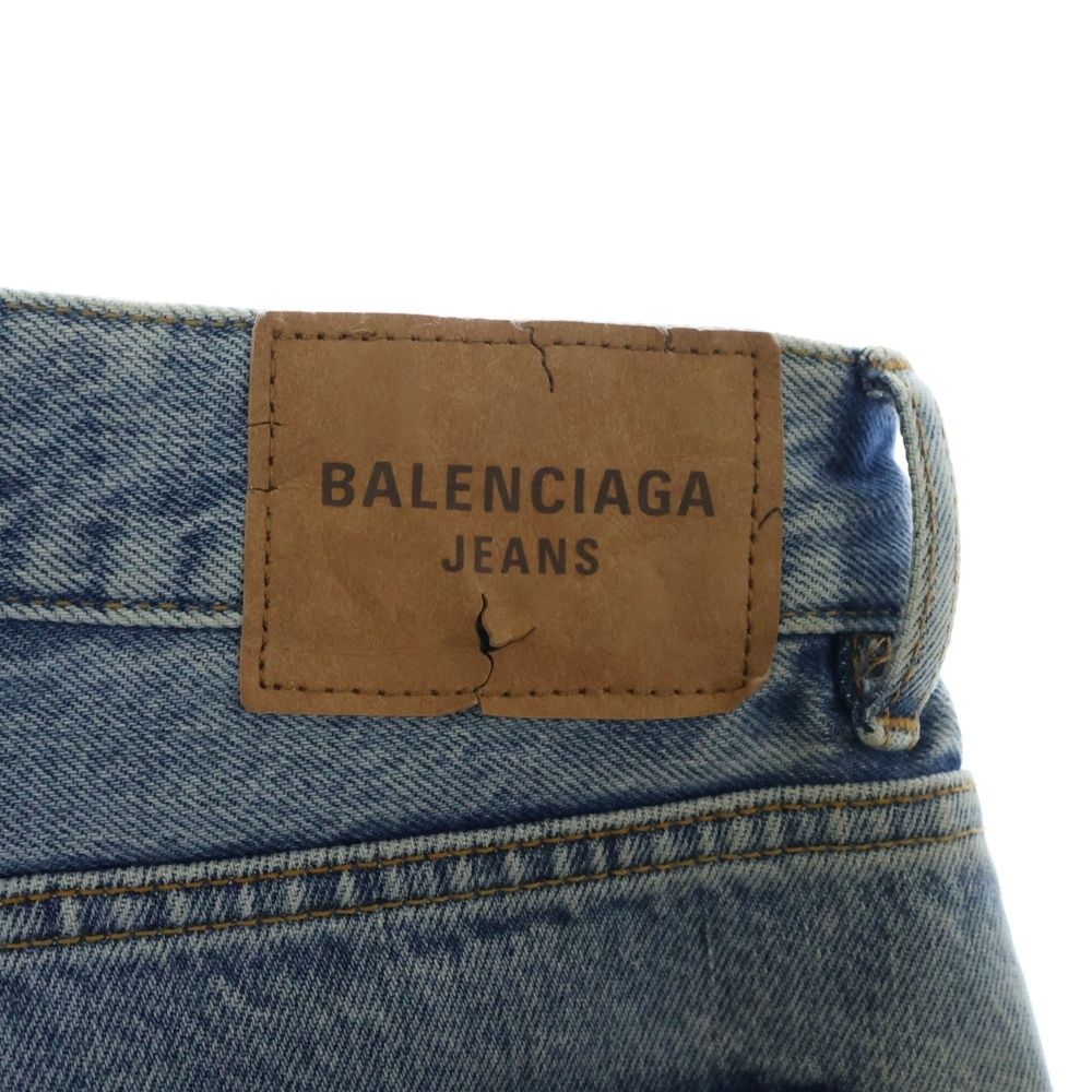 BALENCIAGA (バレンシアガ) 24AW Cut Up Baggy Denim Pants
