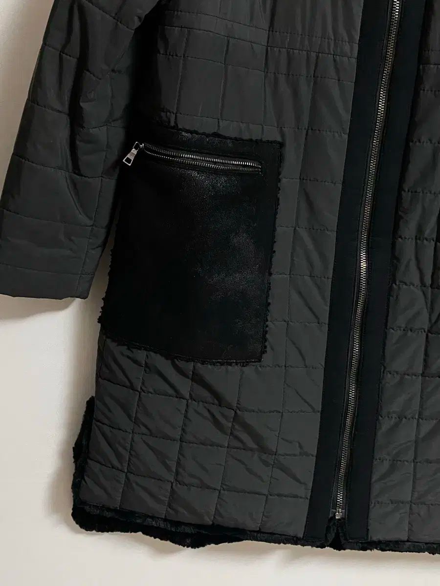 新品未使用】followin 2WAYファージャケット【ファー取り外し可能 