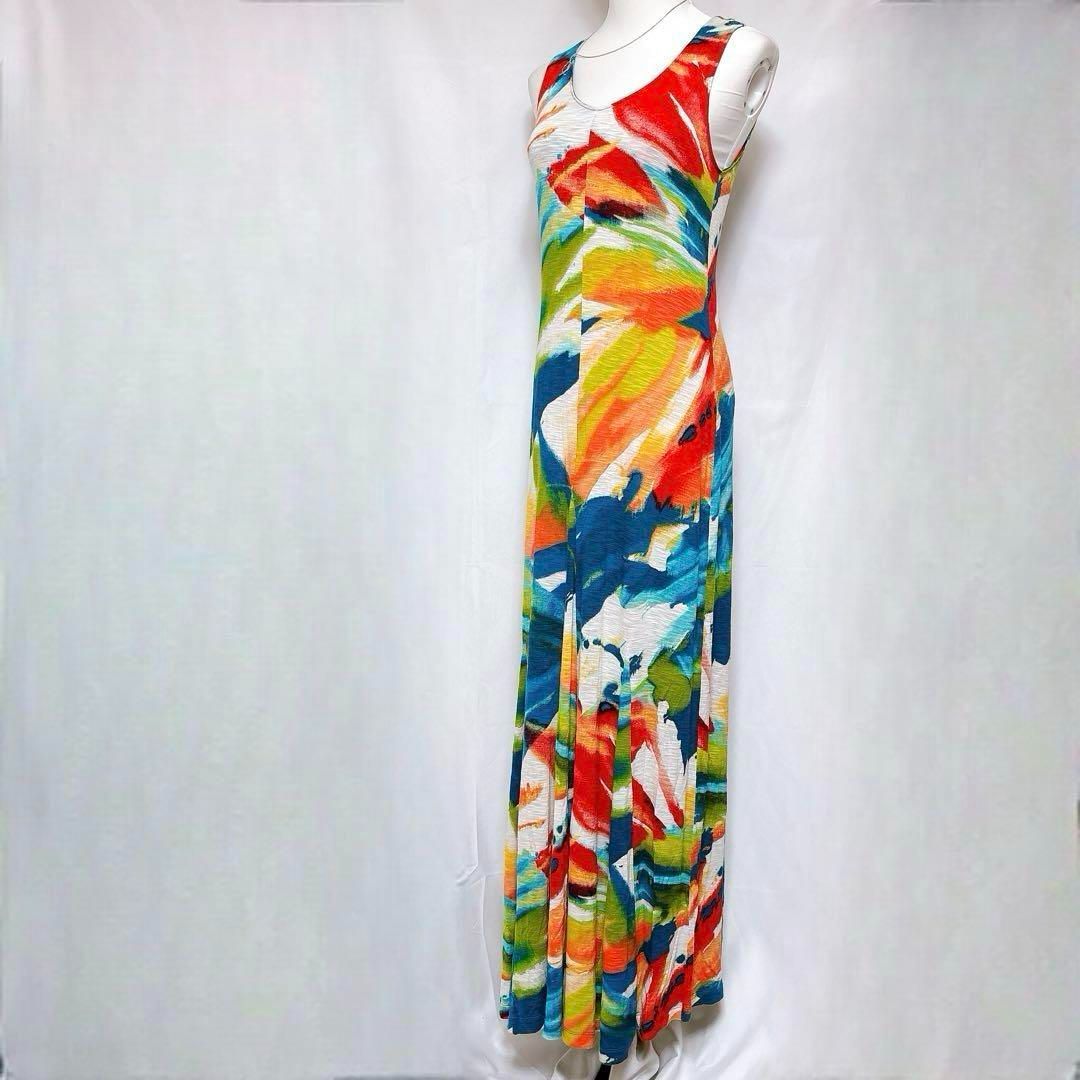 ノースリーブロングワンピース マキシS