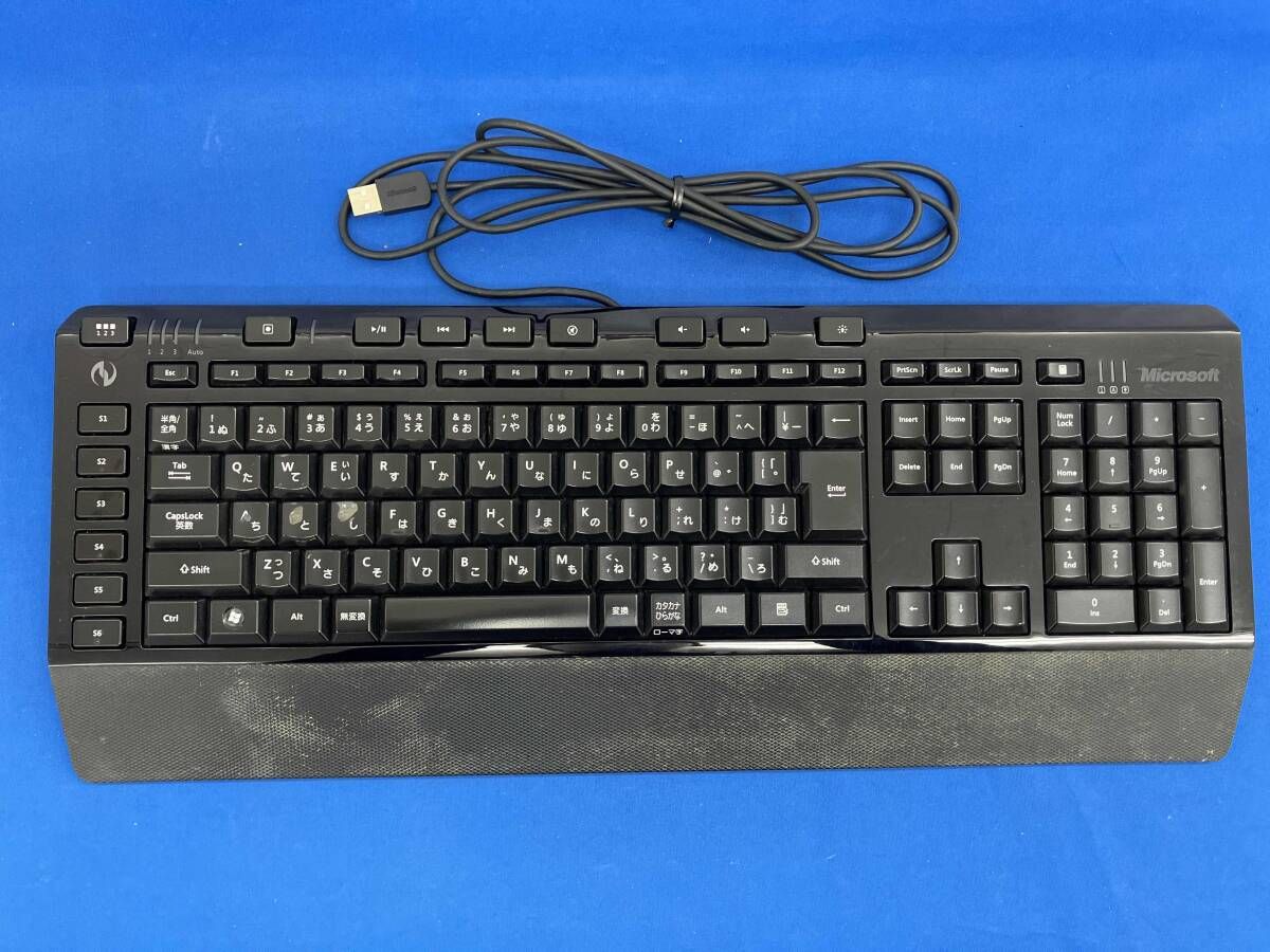ジャンク SideWinder X4 Keyboard モンスターハンター