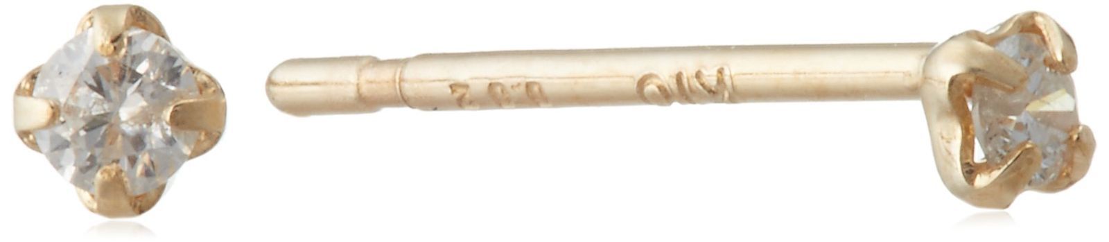 新着商品 ダイヤモンド ピアス 0.02ct イエローゴールド K10 0212-2419-0018-0000 BLOOM ブルーム