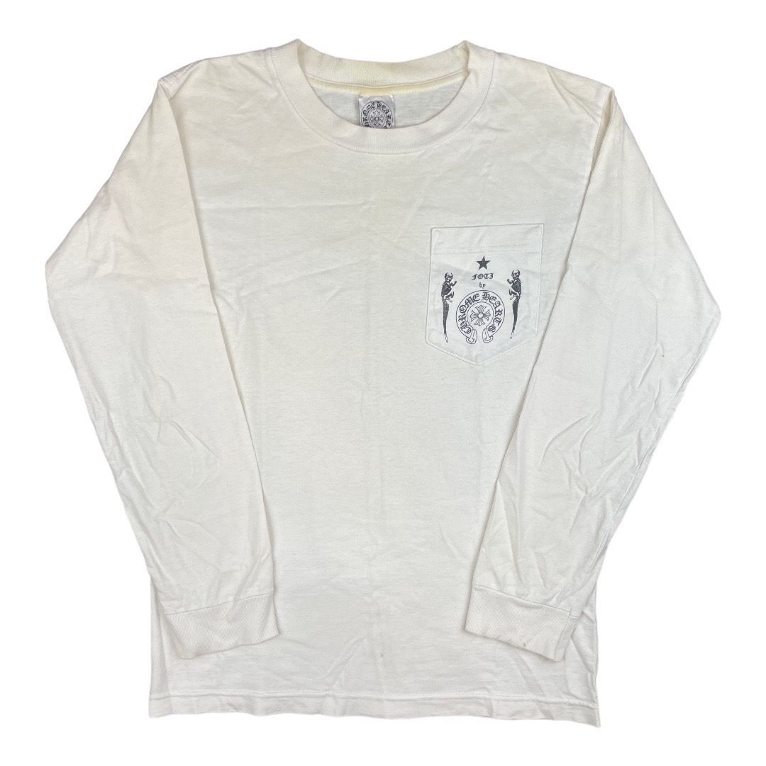 クロムハーツ ロンT 白 サイズS CHROME HEARTS クロムハーツ ロング
