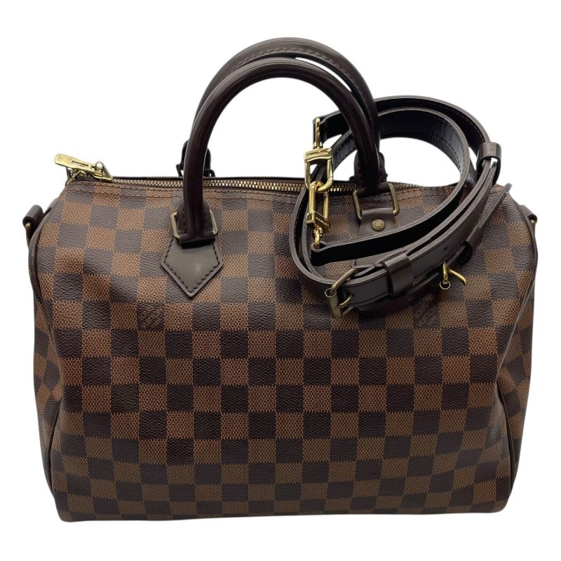 ルイ ヴィトン LOUIS VUITTON スピーディ バンドリエール30 N41183 ブラウン ダミエ キャンバス ユニセックス ボストンバッグ