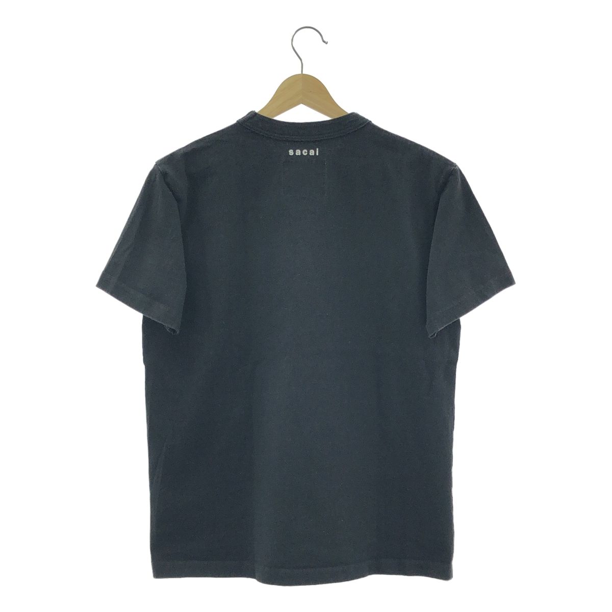 【本物保証 /関税・送料無料】sacai KAWS Flock Print T-shrit sacai / サカイ | 2021SS | × KAWS / カウズ Flock Print T