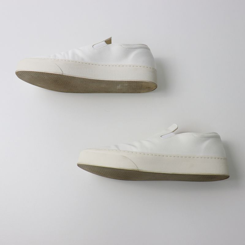 THE ROW ザロウ Marie H canvas slip-on sneakers マリーH キャンバス 