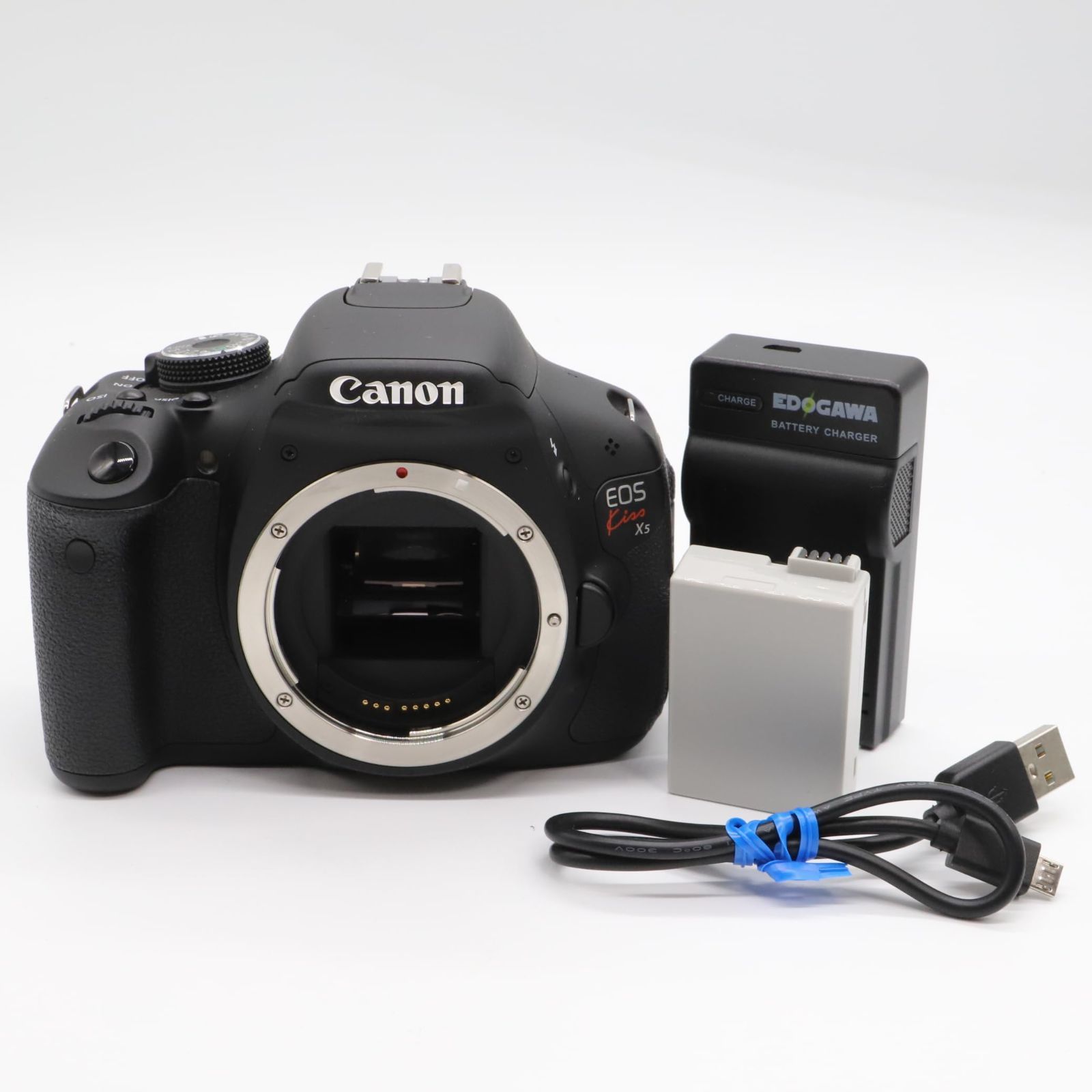 本体&レンズ】 Canon デジタル一眼レフカメラ EOS Kiss X5-