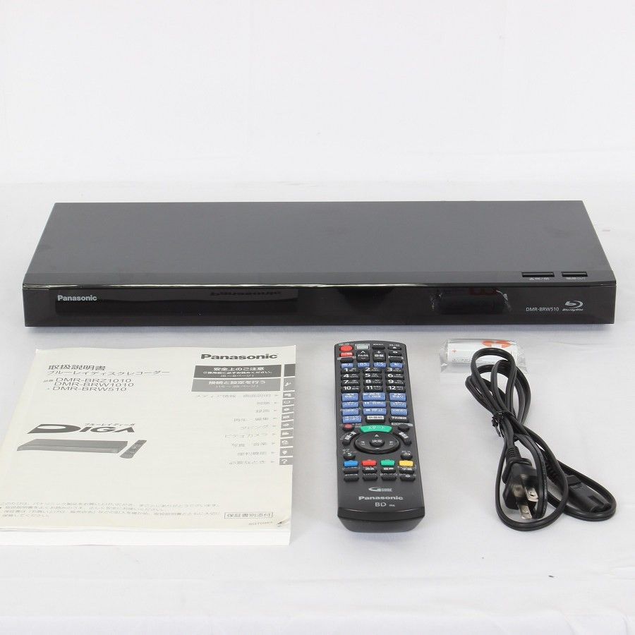 PANASONIC ブルーレイレコーダー DMR-BRW510 16年製 未チェック