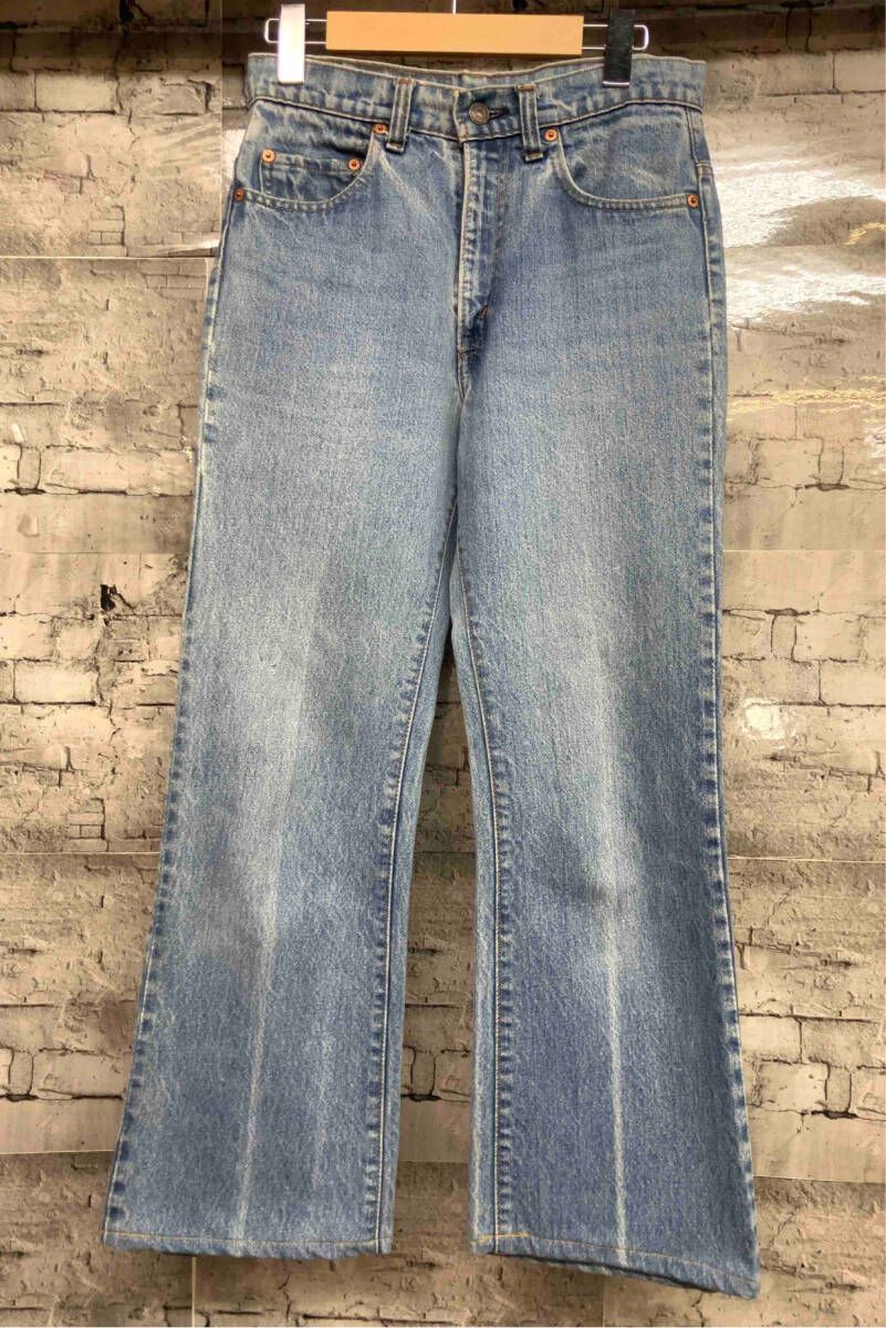 Levi's リーバイス ジーンズ 517-0217 82年製 USA製 サイズ28 ネイビー 