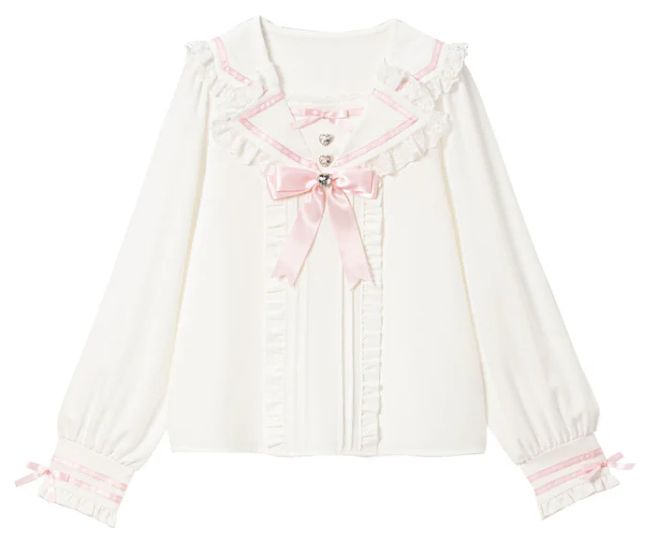 DearMyLove ディアマイラブ セーラー ブラウス 量産型 地雷系 地雷系