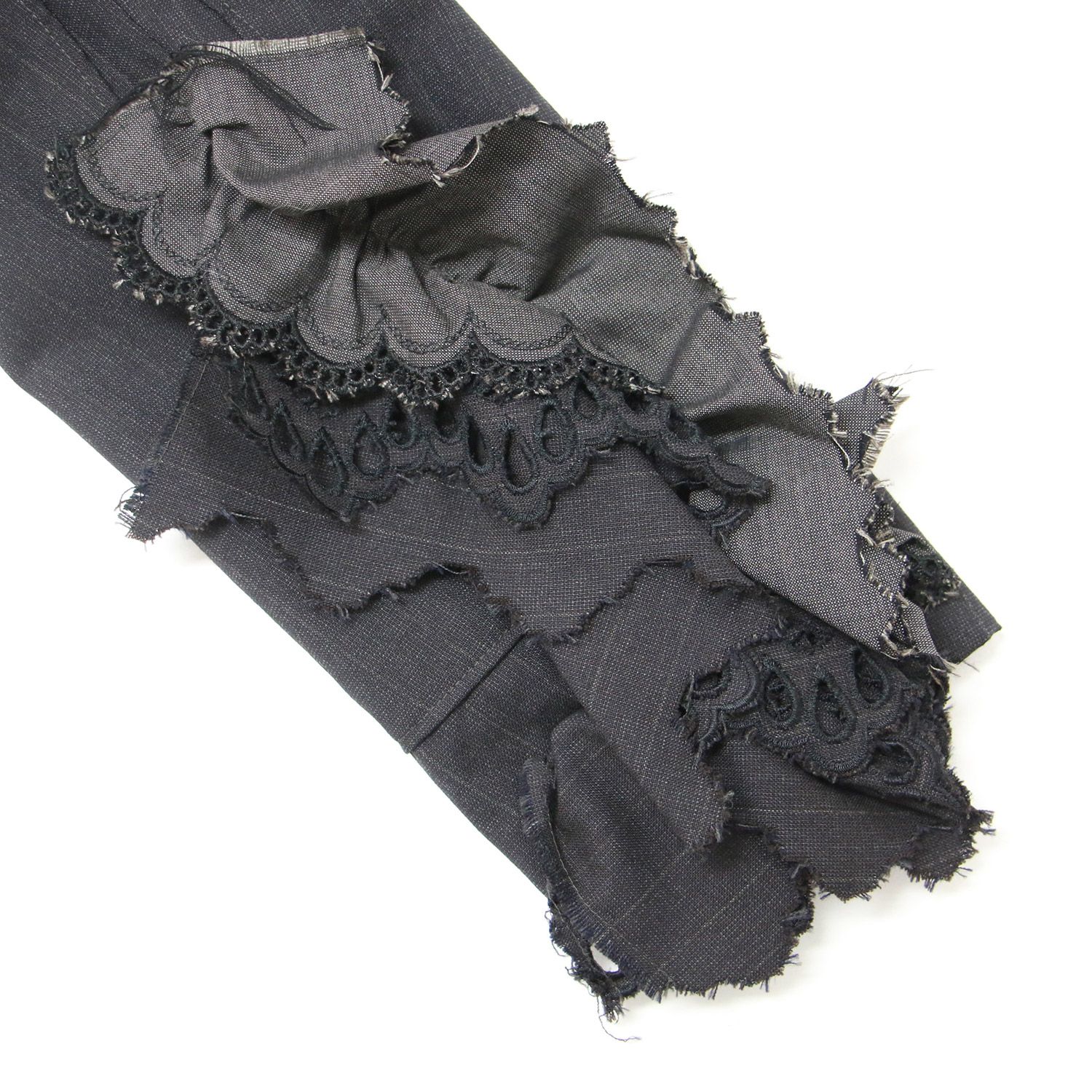 COMME des GARCONS コムデギャルソン ジャケット グレー サイズ:M ピン