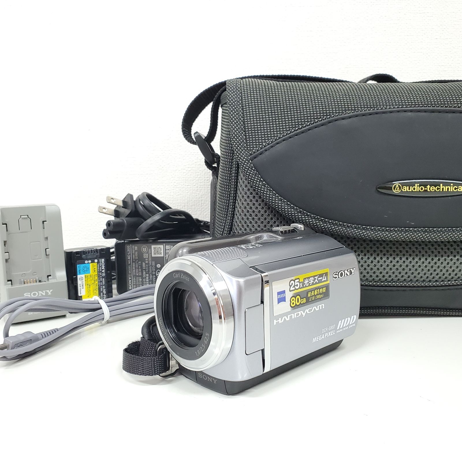 美品) ソニー ハンディカム DCR-SR87 デジタル ビデオ カメラ