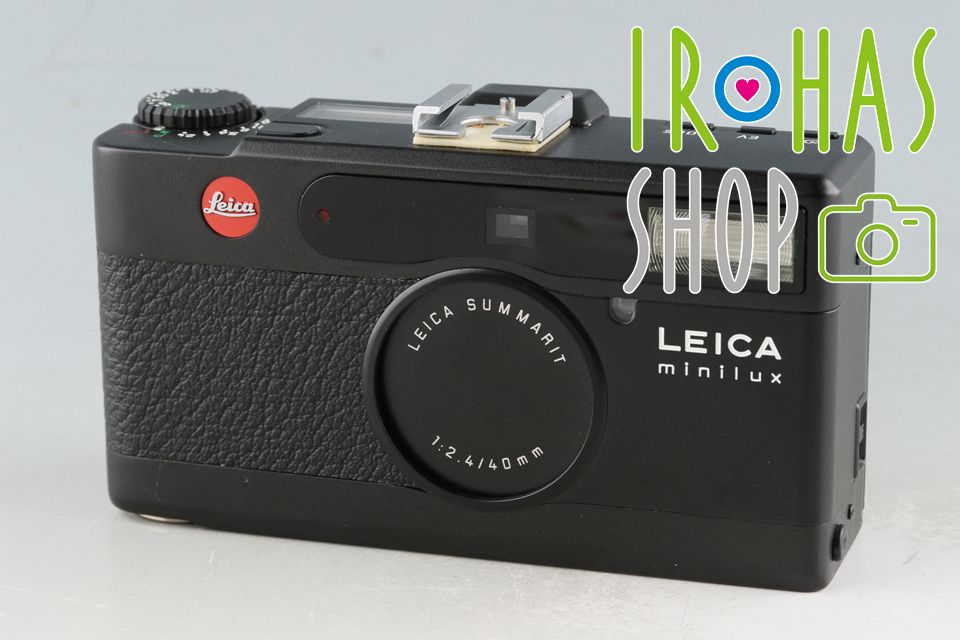 Leica Minilux Black 35mm Point Shoot Film Camera #58003T