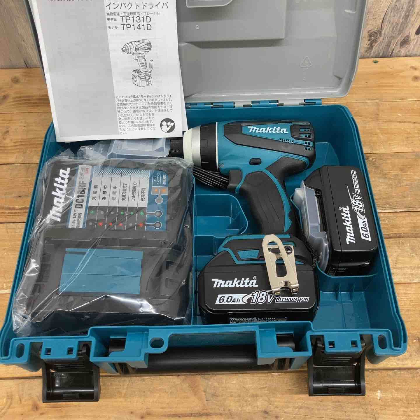 マキタ makita コードレス4モードインパクトドライバー TP141DRGX 東大和店