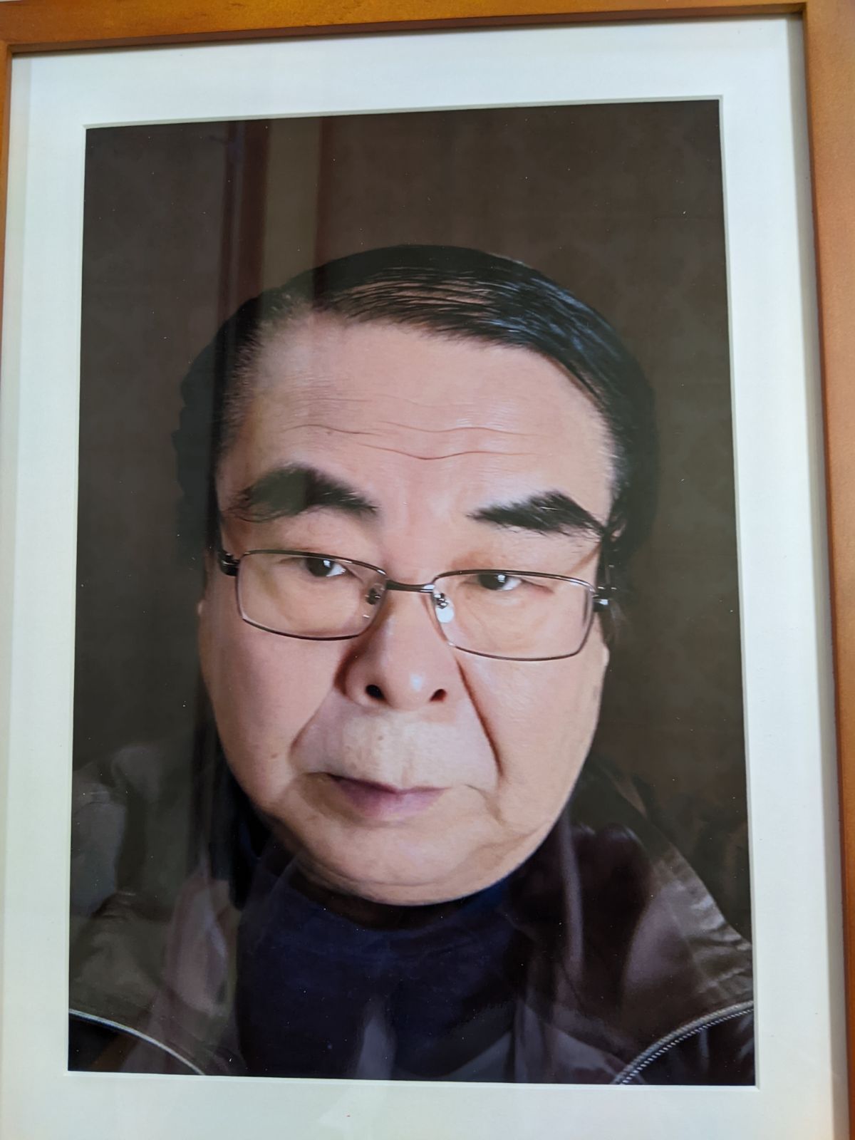 木の中から誕生! 平和観音様 彫刻家 岩村一博 木彫彩色 はがき大 300/1