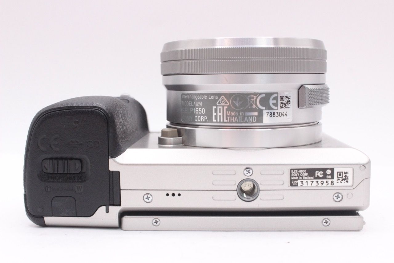h*o様 【中古】SONY α6000 シルバー ダブルズームレンズキット SONY α6000 ダブルズームレンズキット SONY α6000 ダブルズームレンズ