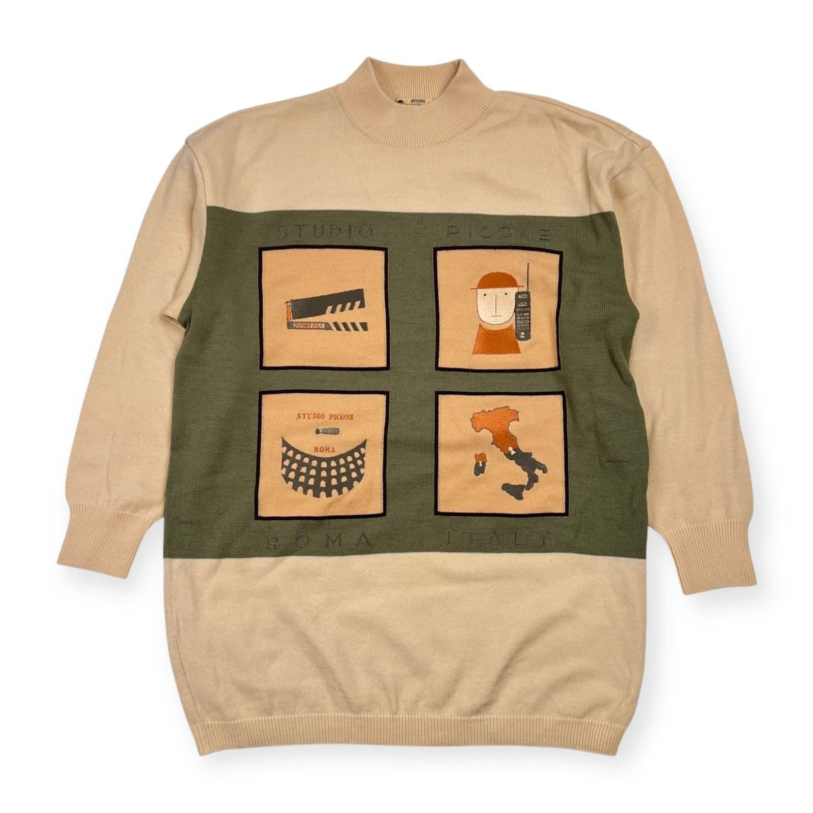 STUDIO PICONE スタジオ ピッコーネ ウール ニット セーター 38