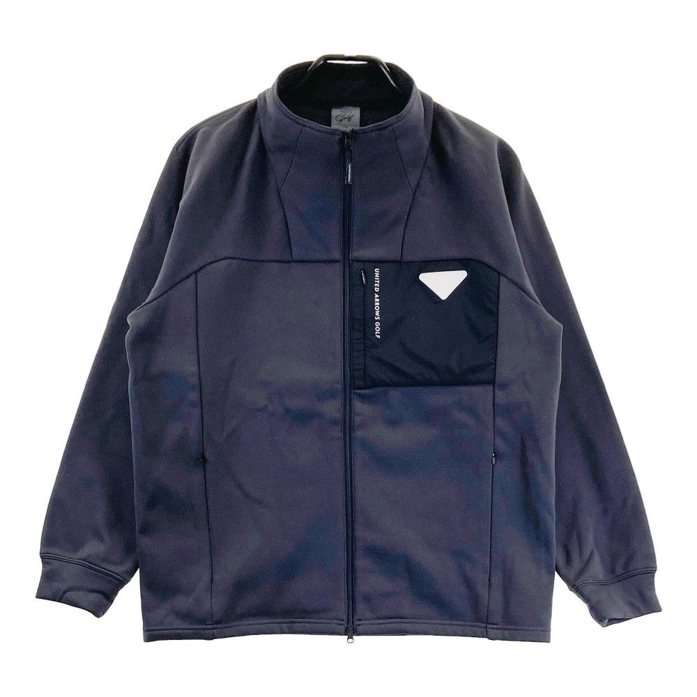サイズ：L UNITED ARROWS GOLF ユナイテッドアローズゴルフ  裏起毛 ジップジャケット  グレー系 [240101273671] ゴルフウェア メンズ ストスト