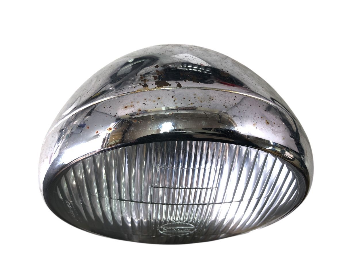 Kawasaki W650 EJ650A 社外 ヘッドライト 180φ 点灯OK 組み換え 流用にも 2763-M6118