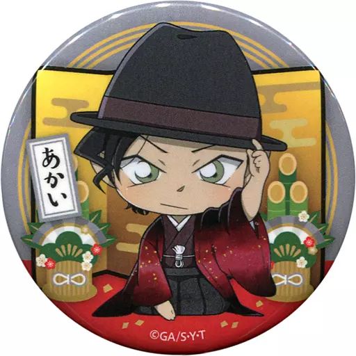 名探偵コナン 缶バッジ NewDays 子年 名探偵コナン NEWDAYS