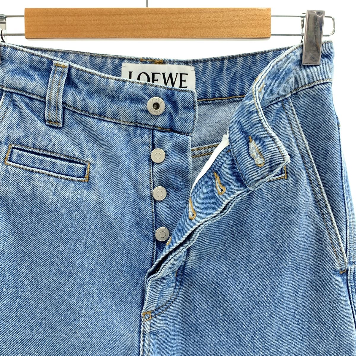 LOEWE / ロエベ | Fisherman Stonewash Jeans フィッシャーマン デニム  