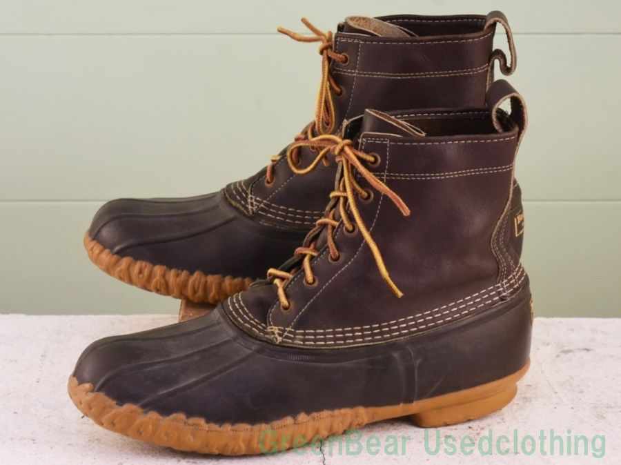 Y049◆ L.L.Bean ビンテージ ビーンブーツ 茶 メンズ 12M 30cm