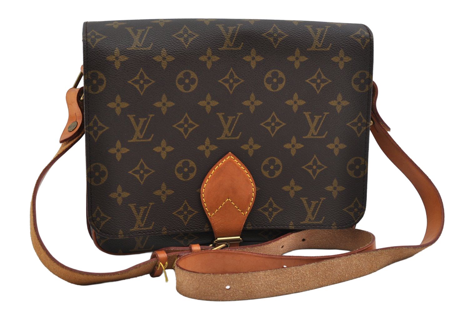 LOUIS VUITTON ルイヴィトン モノグラム カルトシエール GM M51252 ショルダークロスバッグ 7520M