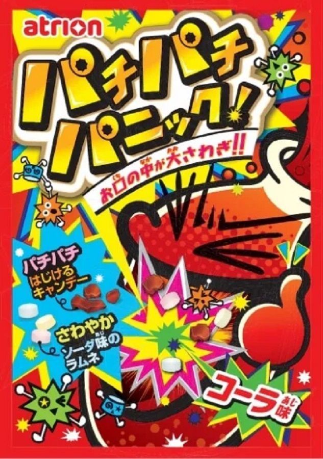 明治産業 パチパチパニック 3種アソート 「コーラ・グレープ・ソーダ」各１０袋(5g) 計３０袋 賞味期限2025/07 メルカリ