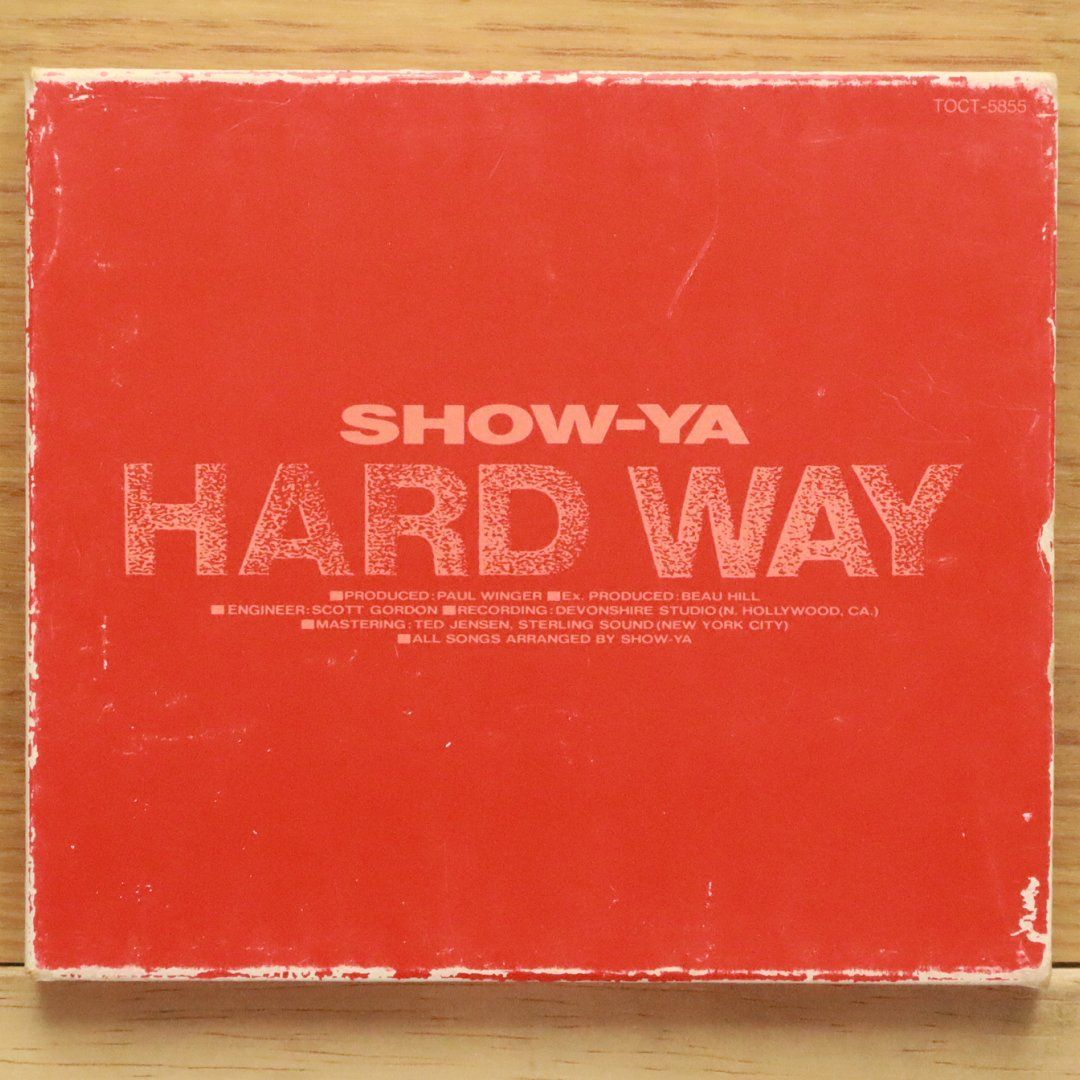 国内盤CD☆ショーヤ/SHOW-YA□ HARD WAY 【TOCT5855/4988006076907