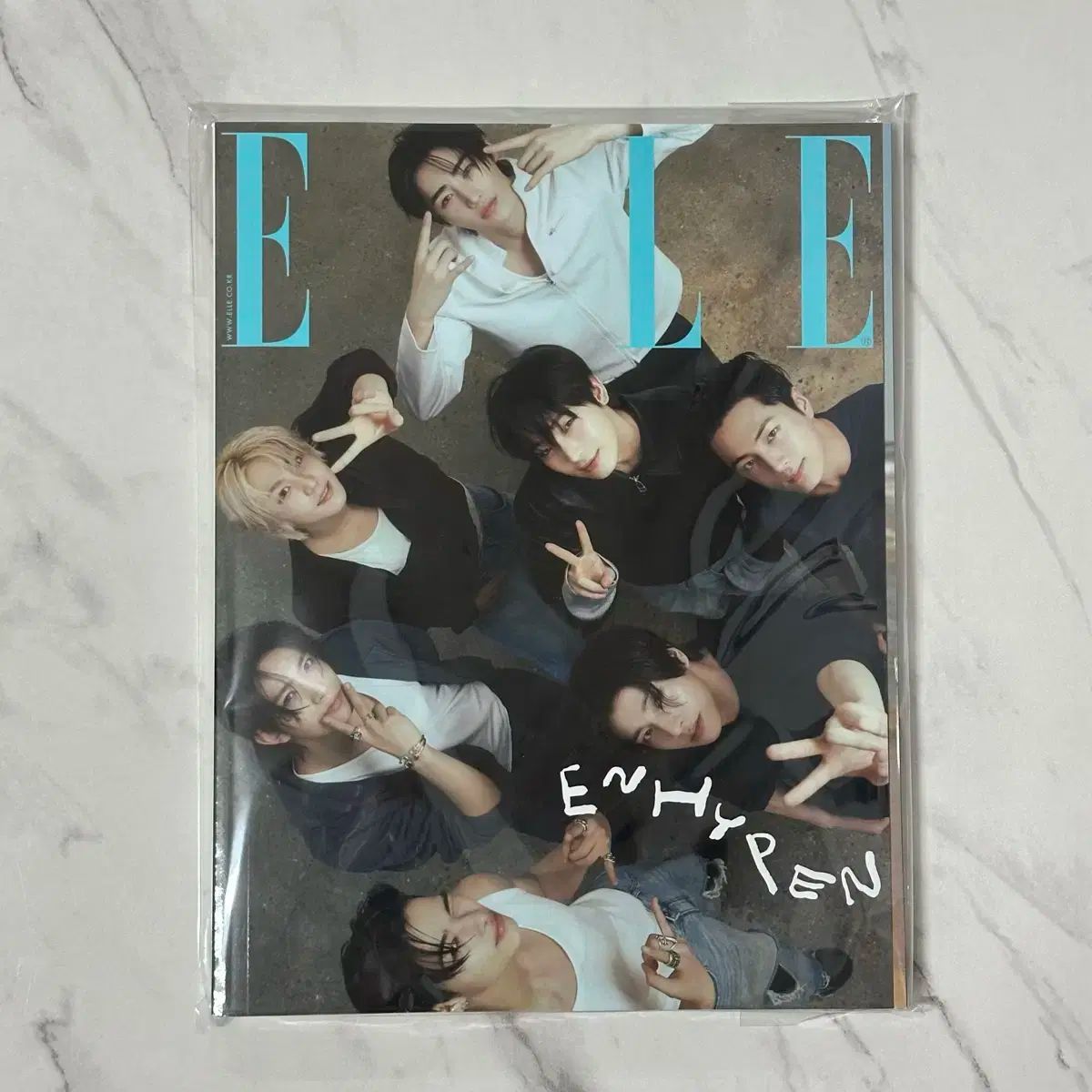 ENHYPEN(エンハイプン・エナプ) 4 月次発行 ELLE 雑誌/雑誌/写真