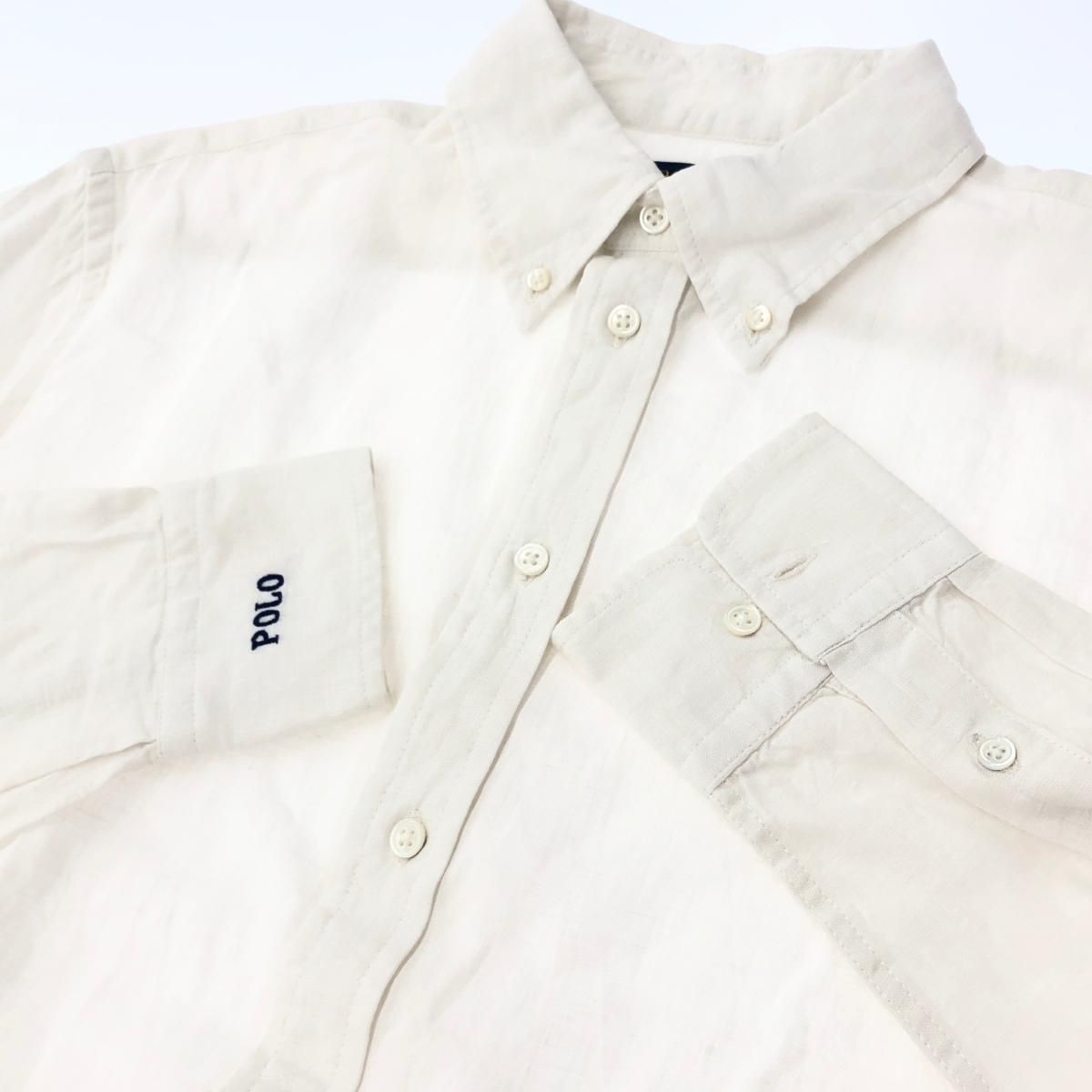 POLO RALPH LAUREN ポロ ラルフローレン シャツ 長袖 リネン