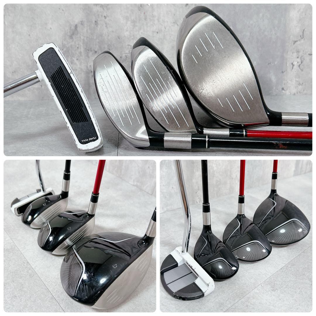 X806 テーラーメイド バーナー 他 メンズ ゴルフ クラブ セット 13点