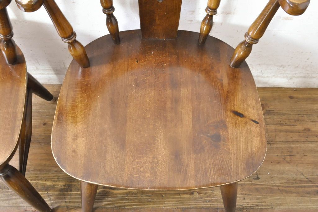 ☆事前問合せ必須☆ 飛騨家具 チェア 和製ビンテージ WINDS太平 板座