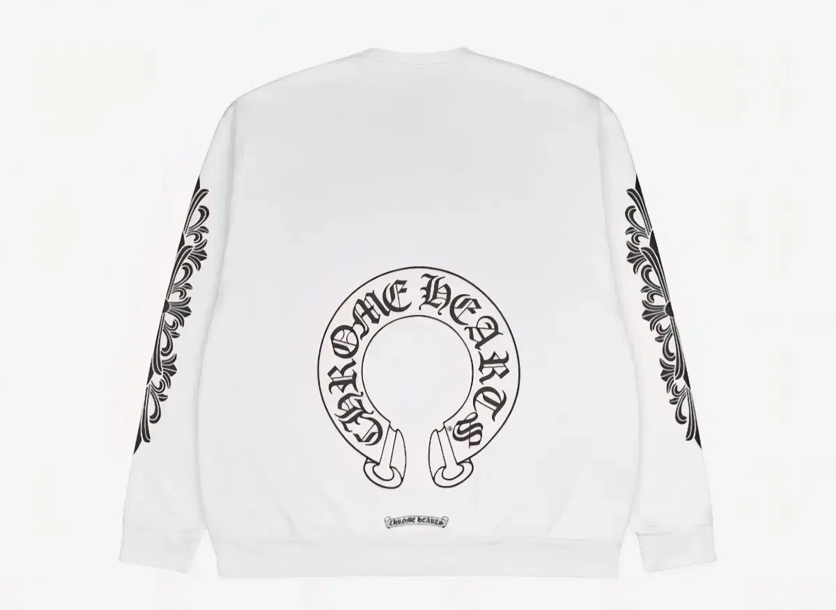 XL CHROME HEARTS クロムハーツ ホースシュー スウェット 白