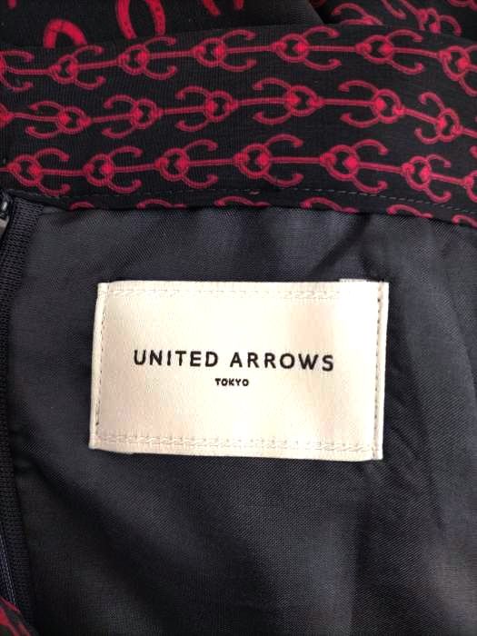 ユナイテッドアローズ UNITED ARROWS ビットプリントスカート レデ