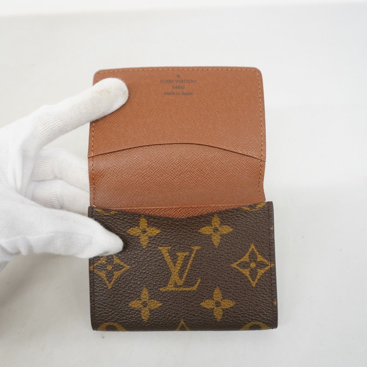 5ed5620】ルイヴィトン 名刺入れ モノグラム アンヴェロップカルトドゥ  