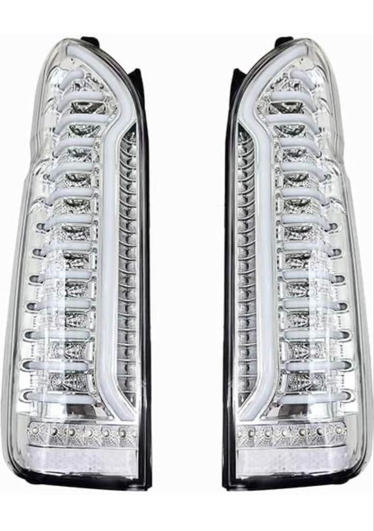 ハイエース テールランプ シーケンシャル ヘッドライト スモーク