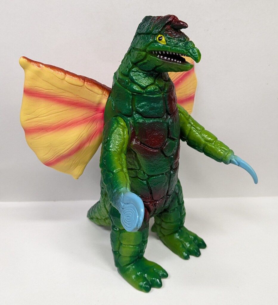 B-CLUB 新 復刻版怪獣シリーズ ジャイアントドラコ 黄緑成型