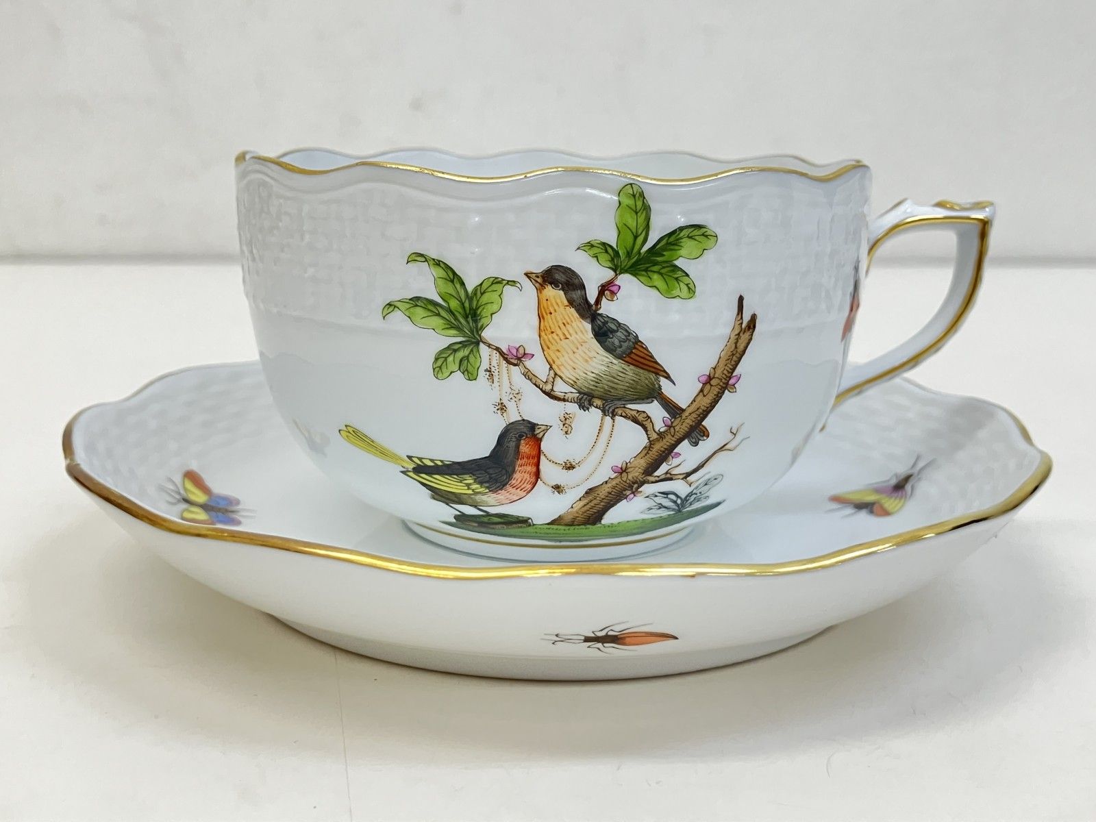 Helend ヘレンド カップ＆ソーサー ロスチャイルドバード 兼用 ティーカップ ユニセックス