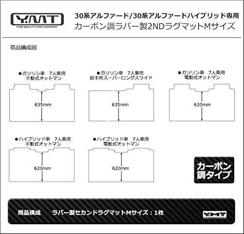 YMT 30系アルファード ガソリン車 S-Cパッケージ カーボン調ラバー