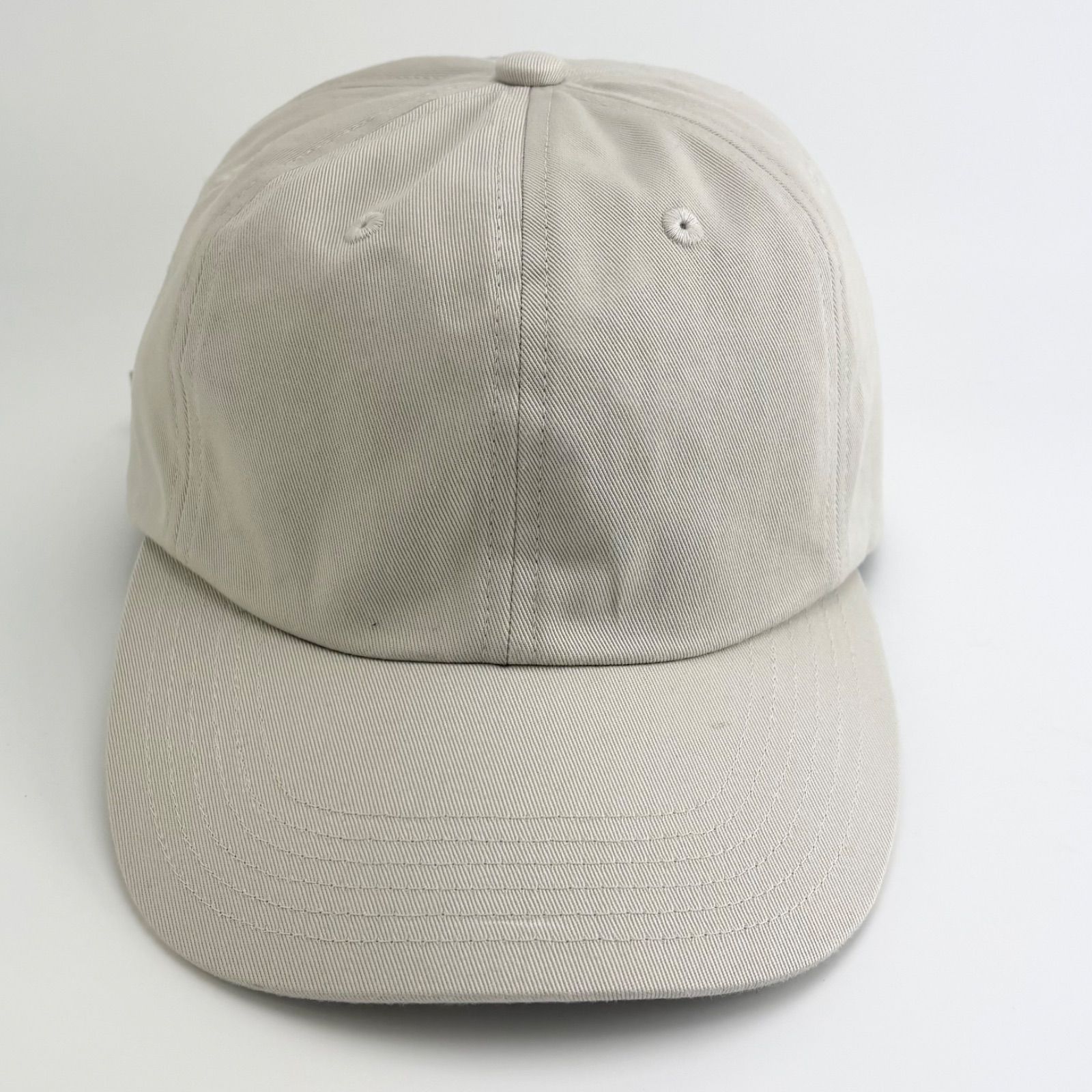 Kijima Takayuki Cotton Chino 6PANEL Cap E-008B Beige キジマタカユキ キャップ ベージュ