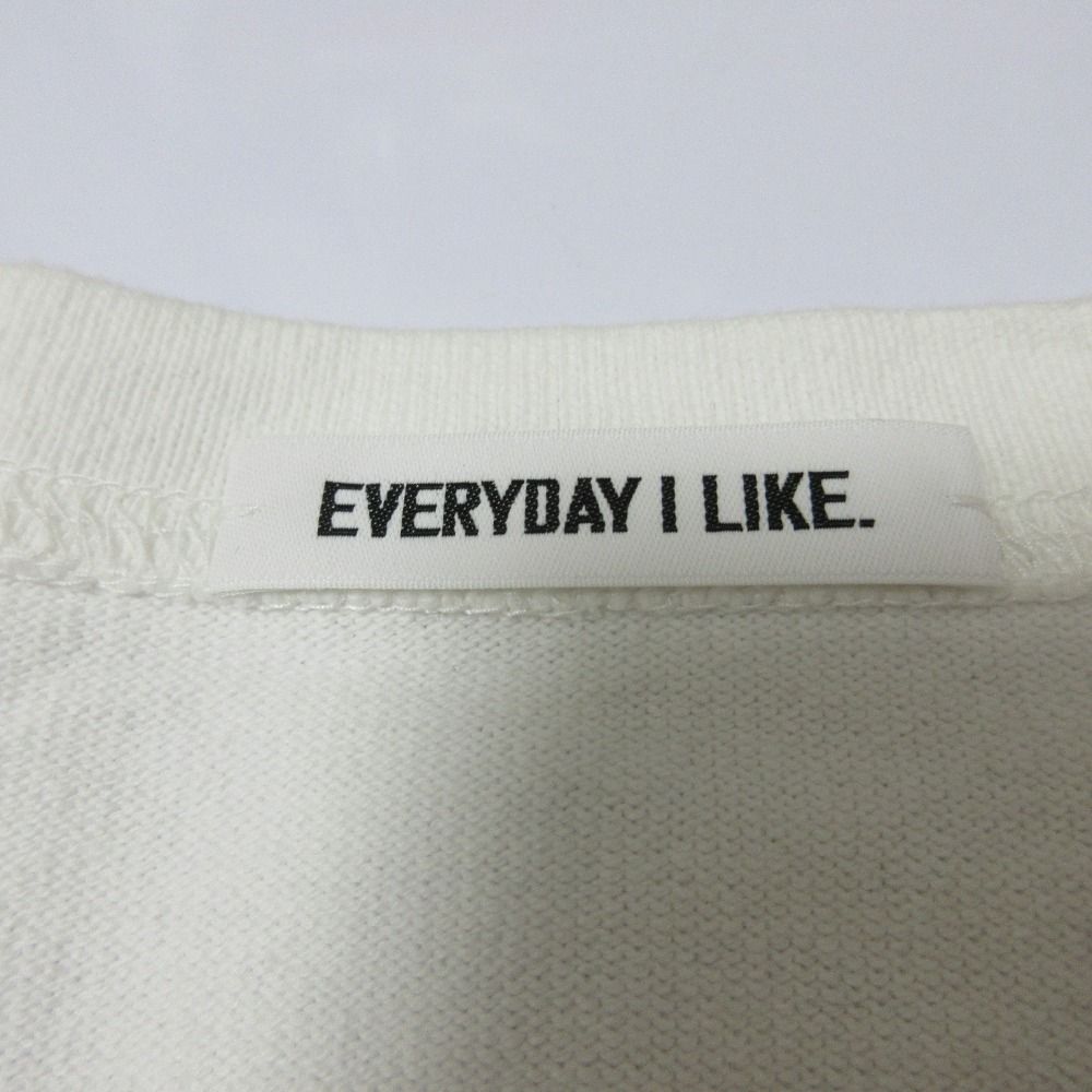 美品 23SS EVERYDAY I LIKE. エブリデイアイライク ドゥーズィエムクラス Cropped Stripe Tシャツ ボーダー 長袖 カットソー ブラック レディース 古着 中古 美品 23SS EVERYDAY I LIKE. エブリデイアイライク