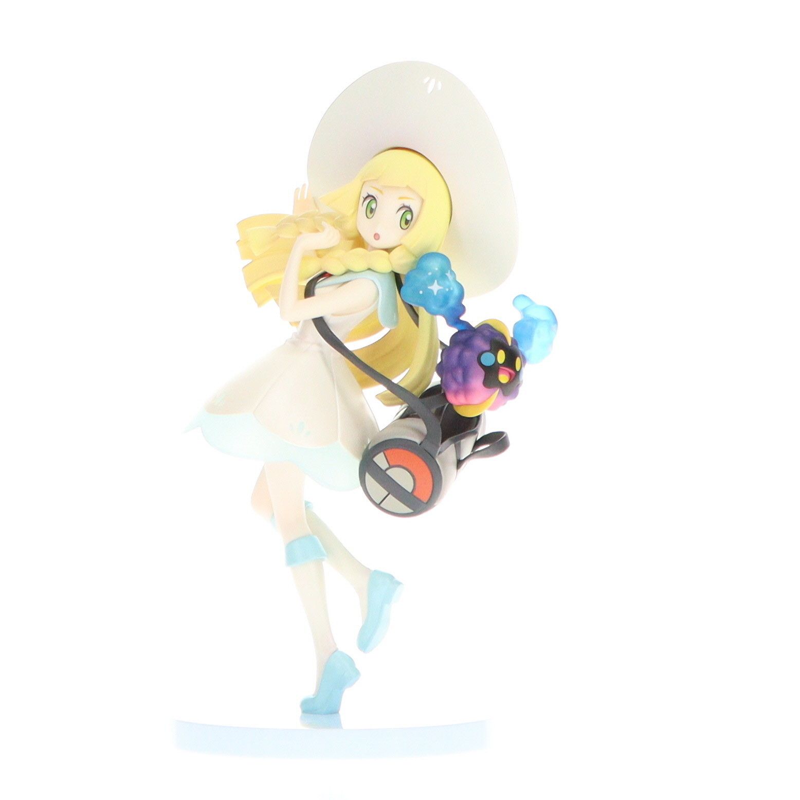 (再販) ポケモンセンターオンライン限定 リーリエ&amp;コスモッグ ポケットモンスター サン・ムーン 1/8 完成品 フィギュア ポケモン 再販) ポケモンセンターオンライン限定 リーリエ&コスモッグ
