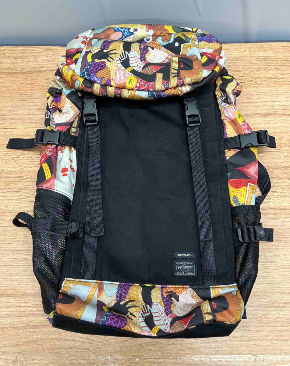 ☆DIESEL×PORTER×横尾忠則 BACK PACK リュック ポーター - メルカリ