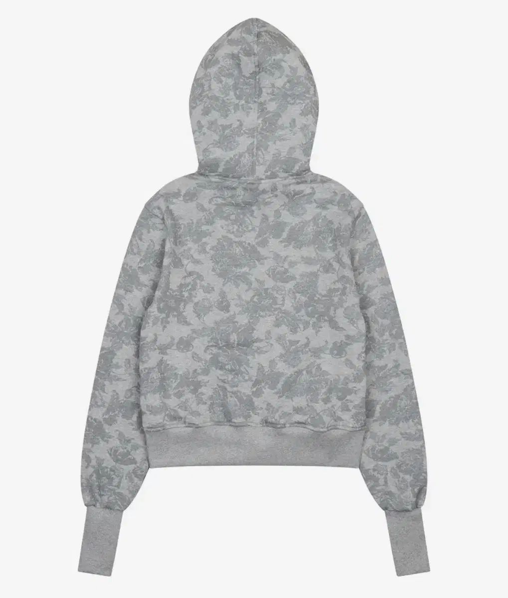 ラブイズトゥルー GT FUR UNBALANCE HOOD ZIP UP GRAY