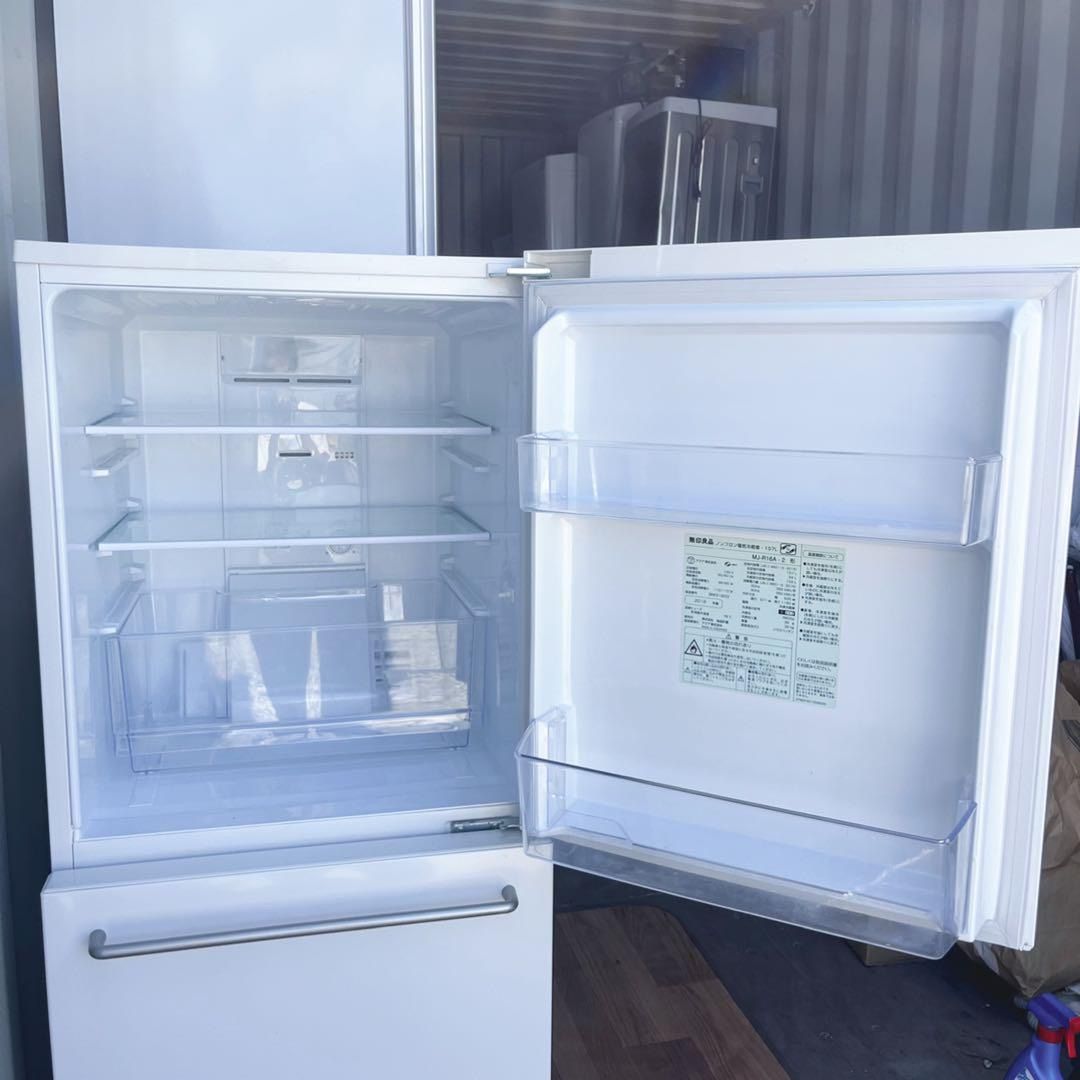 ホワイトインテリアレトロ風おしゃれデザイン冷蔵庫